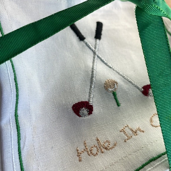 NWT Von Maur “Hole in One” Cocktail Napkins - Picture 4 of 8